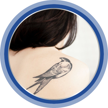 bird tattoo shoulder